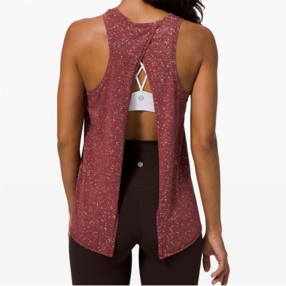 Lululemon All Tied Up Tank Savannah Splatter Dye - Picture 3 of 11